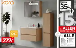 XXXLutz Xora waschtischunterschrank und keramikwaschtisch Angebot