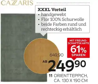 XXXLutz Cazaris orientteppich trendy vibes ca. 130 x 190 cm Angebot