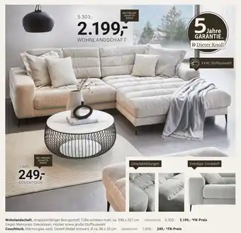 XXXLutz Dieter knoll wohnlandschaft Angebot