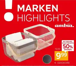 XXXLutz Ambia home dekokorb Angebot