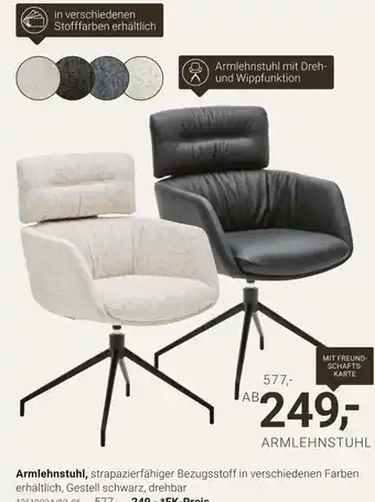 XXXLutz Armlehnstuhl Angebot