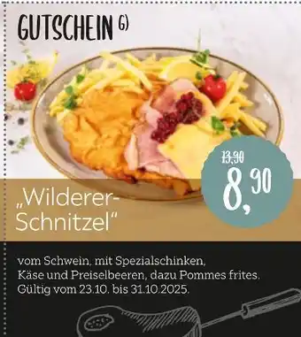 XXXLutz „wilderer-schnitzel“ Angebot