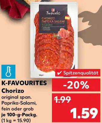 Kaufland K-FAVOURITES Chorizo Angebot