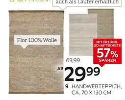 XXXLutz Linea natura handwebteppich „jupiter“ ca. 70 x 130 cm Angebot