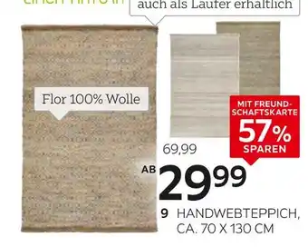 XXXLutz Linea natura handwebteppich „jupiter“ ca. 70 x 130 cm Angebot