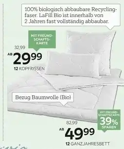 XXXLutz Bio:vio ganzjahresbett ca. 135 x 200 cm Angebot