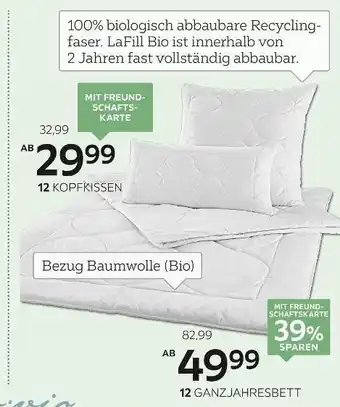 XXXLutz Bio:vio ganzjahresbett ca. 135 x 200 cm Angebot