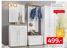 XXXLutz Xora garderoben-set 5-teilig Angebot
