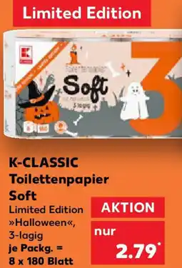 Kaufland K-CLASSIC Toilettenpapier Soft Angebot