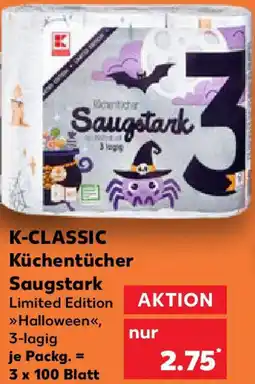Kaufland K-CLASSIC Küchentücher Saugstark Angebot