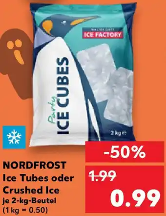 Kaufland NORDFROST Ice Tubes oder Crushed Ice Angebot