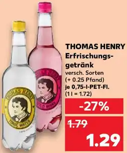 Kaufland THOMAS HENRY Erfrischungsgetränk Angebot