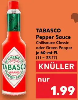 Kaufland TABASCO Pepper Sauce Angebot