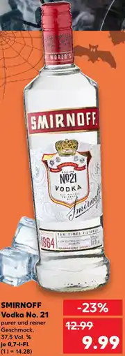 Kaufland SMIRNOFF Vodka No. 21 Angebot