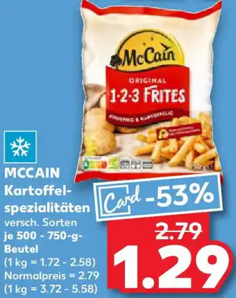 Kaufland MCCAIN Kartoffelspezialitäten Angebot