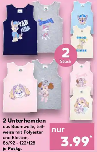 Kaufland 2 Unterhemden Angebot