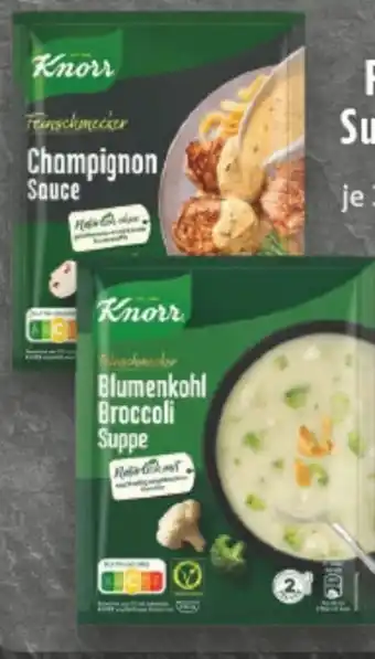 E-Center Knorr Feinschmecker Suppen Angebot