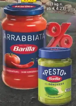 E-Center Barilla Saucen Angebot
