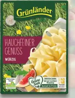 E-Center Grünländer Scheibenkäse Angebot