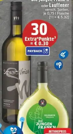 E-Center GWF Franken Die Jungen Frank‘n Silvaner Angebot