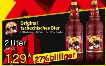 Norma Breznak Original Tschechisches Bier 2L Angebot