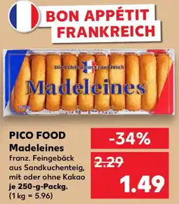 Kaufland PICO FOOD Madeleines Angebot