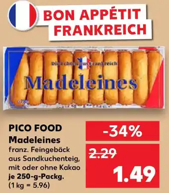 Kaufland PICO FOOD Madeleines Angebot