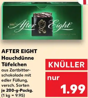 Kaufland AFTER EIGHT Hauchdünne Täfelchen Angebot