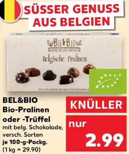 Kaufland BEL&BIO Bio-Pralinen oder Trüffel Angebot