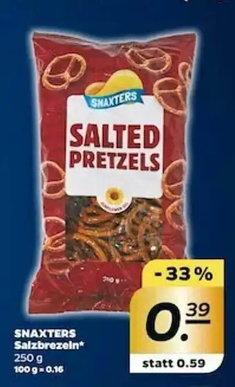 NETTO Snaxters Salzbrezeln Angebot