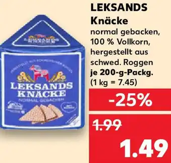 Kaufland LEKSANDS Knäcke Angebot