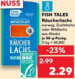 Kaufland FISH TALES Räucherlachs Angebot