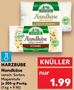 Kaufland HARZBUBE Handkäse Angebot