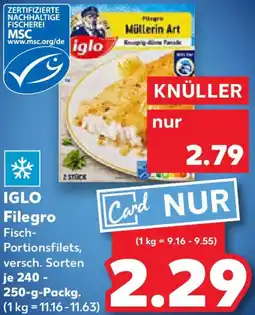 Kaufland IGLO Filegro Angebot