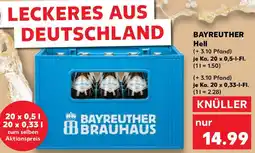 Kaufland BAYREUTHER Hell Angebot
