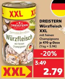 Kaufland DREISTERN Würzfleisch XXL Angebot