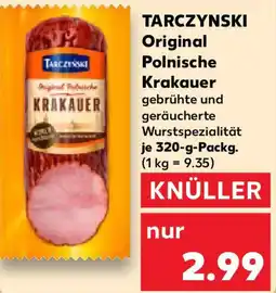 Kaufland TARCZYNSKI Original Polnische Krakauer Angebot