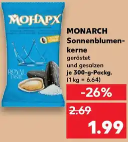 Kaufland MONARCH Sonnenblumenkerne Angebot