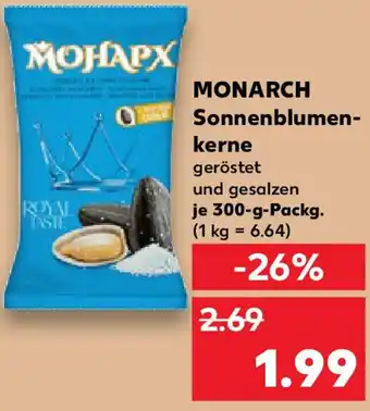 Kaufland MONARCH Sonnenblumenkerne Angebot