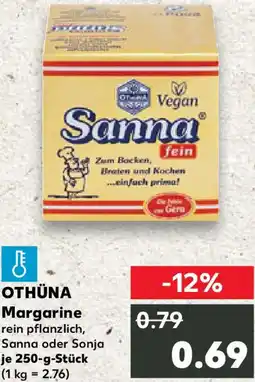 Kaufland OTHÜNA Margarine Angebot