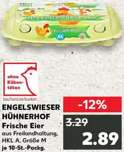 Kaufland ENGELSWIESER HÜHNERHOF Frische Eier Angebot