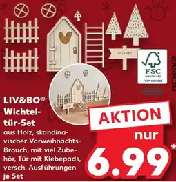 Kaufland LIV&BO Wichteltür-Set Angebot