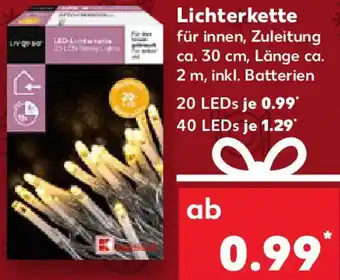 Kaufland Lichterkette Angebot