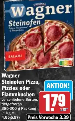 HIT Wagner Steinofen Pizza, Pizzies oder Flammkuchen Angebot