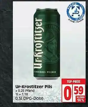 Edeka Ur-krostitzer Pils Angebot