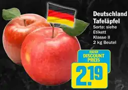 HIT Deutschland Tafeläpfel Angebot