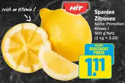 HIT Spanien Zitronen Angebot