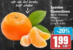 HIT Spanien Clementinen Angebot