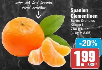 HIT Spanien Clementinen Angebot