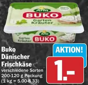 HIT Buko Dänischer Frischkäse Angebot
